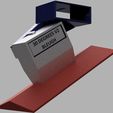 Bed_rotator_to_drain_resin_30_degrees_v1.jpg Free STL file Anycubic Photon Mono - 30 and 60 Degree bed drainer・3D printing template to download