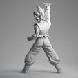 son_goku_00006.jpg Dragon Ball Super Saiyan Son Goku Kamehameha Spirit Bomb Genki dama 3D Printed Model