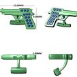 Pistol-Gun-Cufflinks.jpg Pistol Gun Cufflinks