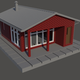 vivienda-ladrillo-01.png Basic one-story house in N scale