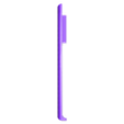 Bit_Holder_clip.stl 1/4" Hex Bit Holder for 6" Bits with Belt Clip