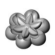 Lotus-leaf-Florentine-rosette-04.jpg Lotus leaves Florentine rosette onlay relief 3D print model