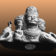 2021-02-22_05-38-56.png Trimurti figurine (HQ for 3D print)