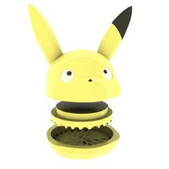 3a.jpg Fichier STL Broyeur Pikachu XL・Plan pour imprimante 3D à télécharger