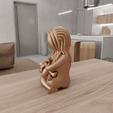 untitled1.png 3D Mother and Child Figure with 3D Stl File for Mother's Day & 3D Printing, Mother's Day Gift, 3D Printed Decor, Gift for Mother