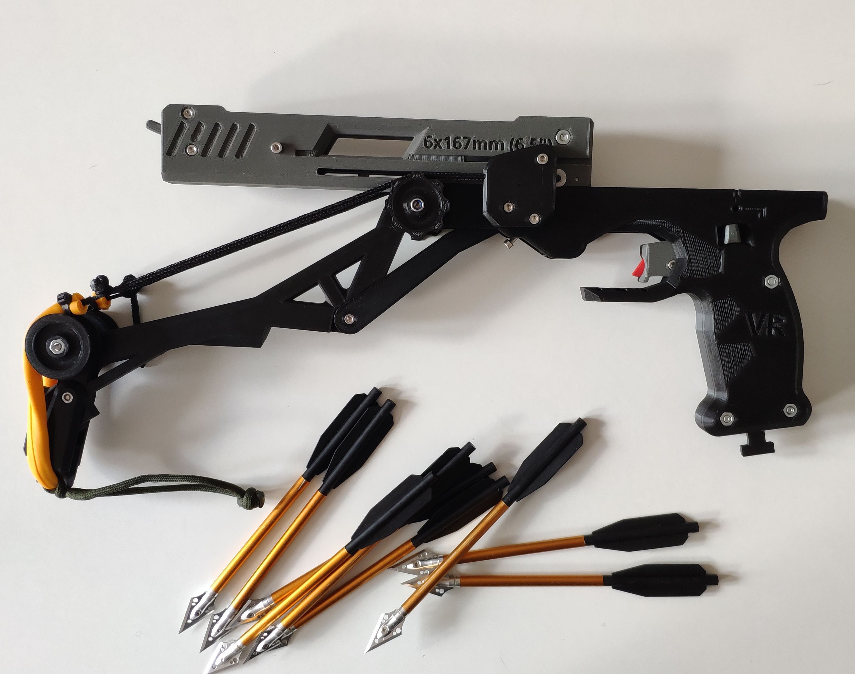 IMG_20220602_115822e.jpg Archivo 3D Pistola de flechas de supervivencia・Modelo de impresión 3D para descargar, Qjr