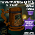 1.png THE GREEN DRAGON BEER MUG FROM LORD OF THE RINGS