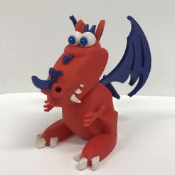 IMG_2617.JPG Бесплатный STL файл Dragon・Модель 3D-принтера для загрузки