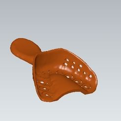 Dental-Tray-2.jpg Fichier STL Plateau dentaire supérieur・Plan à imprimer en 3D à télécharger