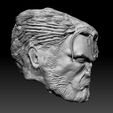 00.jpg WOLVERINE ACTION FIGURE HEAD (half face damage)