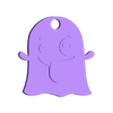 FANTASMITA5.stl TERRESTRIAL KEY KEY - ghost KEY CHAIN