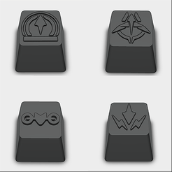 All-Sova-Caps-Image.png SOVA VALORANT ABILITIES | KEYCAP FOR MECHANICAL CHERRY MX KEYBOARD