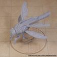 Insect-Airhsip-Spelljammer-SLA-Printed-Front.jpg Insect Fantasy Flying Ship Compatible with DnD Spelljammer