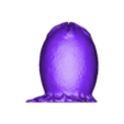 ALIEN_EGG_1979_WITH_BASE_STL.stl OVOMORPHE D'ŒUF EXTRATERRESTRE IMPRIMABLE EN 3D 1979 3 VARIANTES