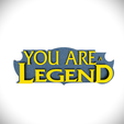 xfgcv.png You are a legend - League of Legends modified logo.