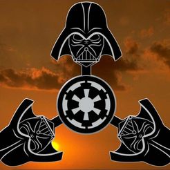 DARTH.bmp.jpg Darth Vader Fidget Spinner
