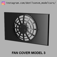 06.png Electric Fan & Cover for Big Block Engines (Single Fan) in 1/24 1/25 scale