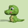 Alligator1.PNG Cute Alligator