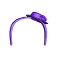 Monster High Honey Swamp basic headband.stl Monster High Frights Camera Action/Basic Honey Swamp doll headband/hat replacement