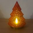 20251127_204120.jpg 🎄 Voronoi árbol de Navidad con luz de té LED