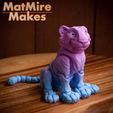 IMG_0048-copy.jpg 3D file Tiger articulated figure, print-in-place, cute-flexi・3D printer design to download