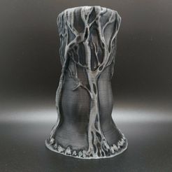 20210422_102114.jpg Free STL file Vase With Trees・3D printable object to download