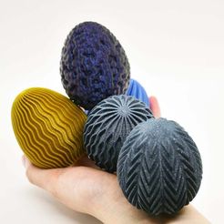 eggs1.jpg Fichier STL gratuit Oeuf de Pâques (vol 2.)・Objet pour imprimante 3D à télécharger