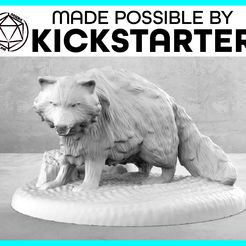 Raccoon_Action_Ad_Graphic-01-01.jpg Free STL file Raccoon - Action Pose - Tabletop Miniature・3D printing model to download