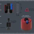 Battery-Dispenser-asembly-final.png Battery Dispenser - for AA and AAA Batteries