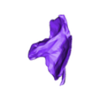 STL -skullbonesLeft_temporal_bone_obj.stl 3D Model of Skull Bones