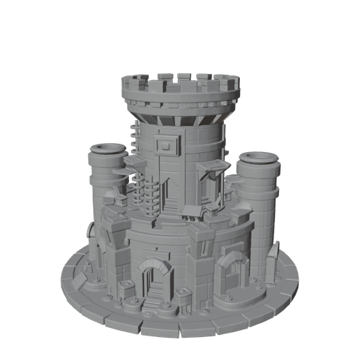 🤴 Clash Royale King Tower – STL and GLB 3D Print Model・ STL File for 3D ...