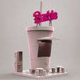 barbie.76.jpg Miniature coffee shop, Barbie Inspired 3D print files