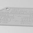 Placa-WAND.png Specification Data Plate - GHOSTBUSTERS NEUTRONA WAND