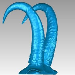 Bild.jpg Free STL file Horns and horn base of a Chamois (Rupicapra rupicapra rupicapra)・Model to download and 3D print, JulPal