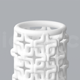 G_1_Renders_5.png Niedwica Geometric Vase G_1 | 3D printing vase | 3D model | STL files | Home decor | 3D vases | Modern vases | Floor vase | 3D printing | vase mode | STL