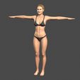 1.jpg Beautiful Woman -Rigged and animated for Unity