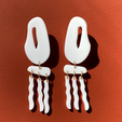 imagen1.png STL file POLYMER CLAY JELLYFISH PENDANT CUTTER X3 SIZES・3D printing model to download