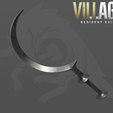 viii_sickle_2.png Residual Evil Village 3D model Dimitrescu’s daughter sickle for cosplay