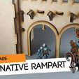 rampart.jpg Бесплатный DWG файл Desert Warfare Set・Модель 3D-принтера для скачивания