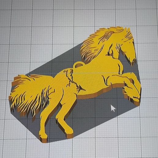 horse 3D model