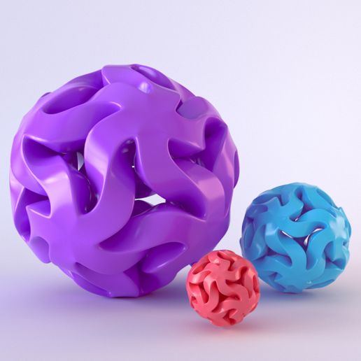 ABSTRACT DESK office GADGET - 3D model önizlemesi