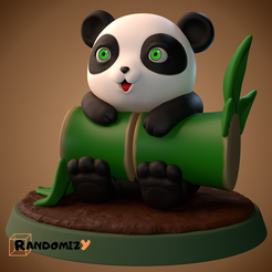 5.png 3D file Panda Pochoo・Model to download and 3D print