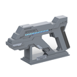 2.png Asuran Replicator Stunner - Stargate - Printable 3d model - STL + CAD bundle - Personal Use