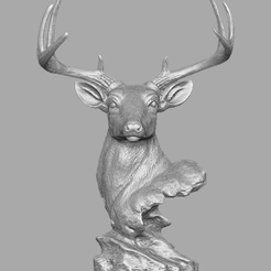 deer_1.png Deer head skulpture