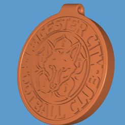 Screenshot_20230530_195524_Fast-STL-Viewer.jpg STL file LEICESTER CITY key fob・Design to download and 3D print