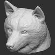 18.jpg Doge meme Shiba Inu head for 3D printing