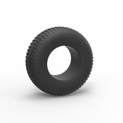 1.jpg 3D file Diecast offroad tire 58 Scale 1:25・Design to download and 3D print, CosplayItemsRock
