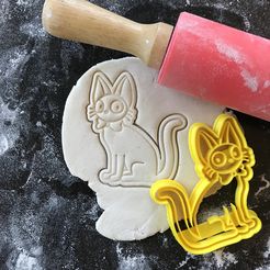 IMG_4851.JPG Archivo STL KIKI DELIVERY'S SERVICE - JIJI CAT - COOKIE CUTTER・Design para impresora 3D para descargar