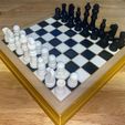 Chess-Set-Finished.jpg Файл STL Шахматная доска для путешествий・3D-печать дизайна для загрузки