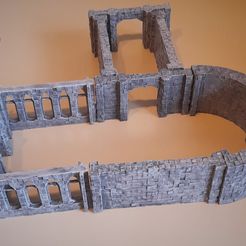 CW_Interior.jpg Download STL file Dungeon & Castle Walls - Modular Set • 3D printing design, Tobomo